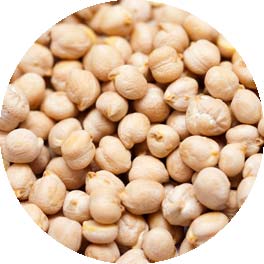 Organic White Chickpeas, Size : 4-6mm