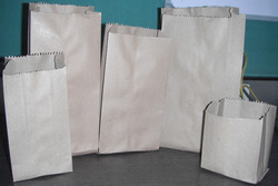 Open mouth and bottom gluing bag