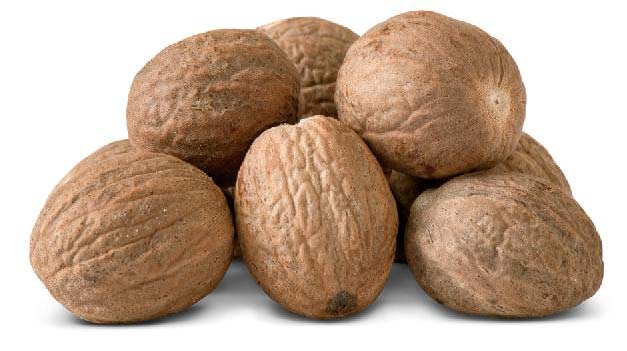 Common Nutmeg Seeds, Color : Brown
