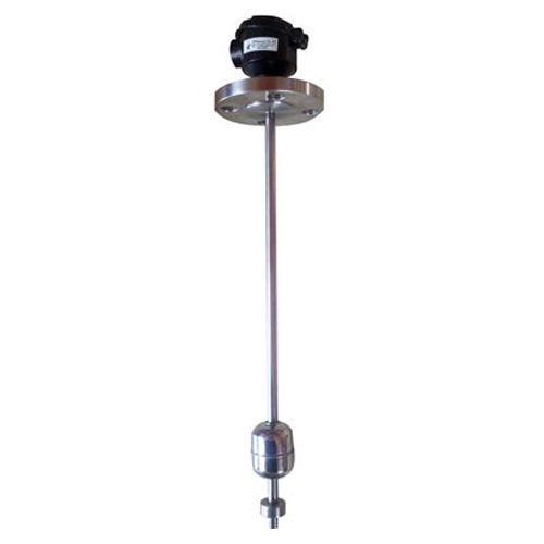Float type level switch with Flange connection - Top mounted VMT-SS