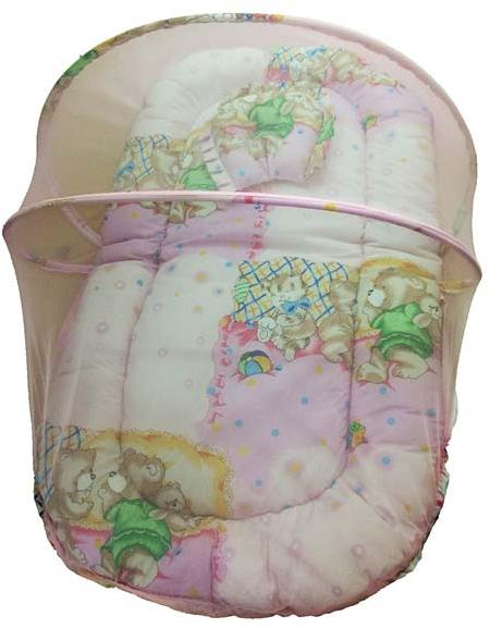Baby Master Bed with mosquito net attached