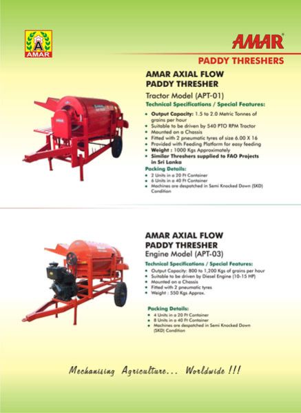 Amar Paddy Threshers
