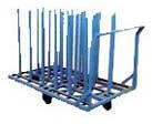 Rectangular Metal Texturising Packages Trolley, for Textile Finishing Machine, Style : Antique