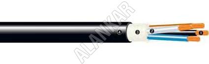 Unarmoured Power Cable with Extruded Filler