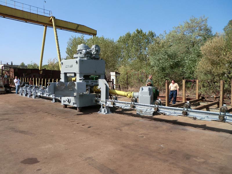 Bar To Bar Two Rolls Straightening Line