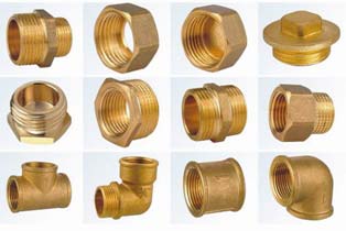 Brass Fittings - Pipe Fittings, Technics : High Density Polyethylene, Molding