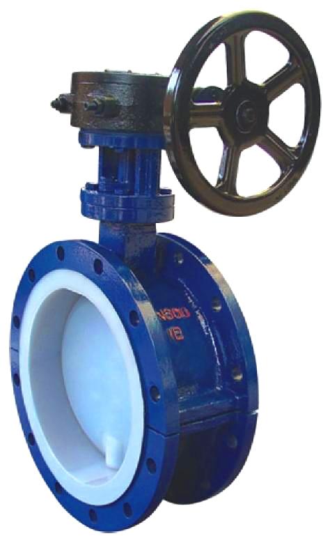 Flange Fluorine-butterfly Valve