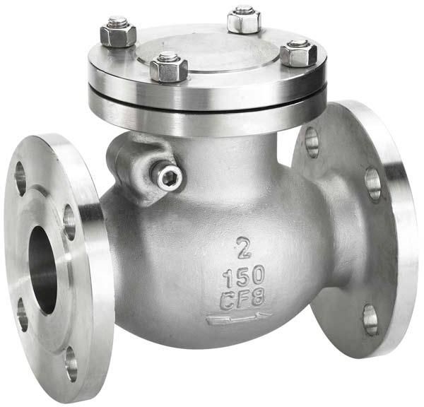 The Swing Flange Of Type Check Valve