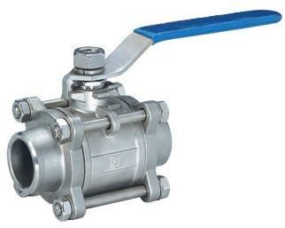 Three Plate Welded Ball Valve