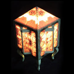 Wooden Chinese Table Lamp