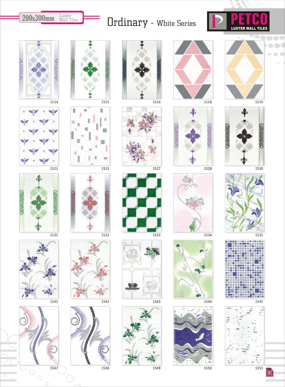 Ordinary White Series Tiles, Size : 8*12
