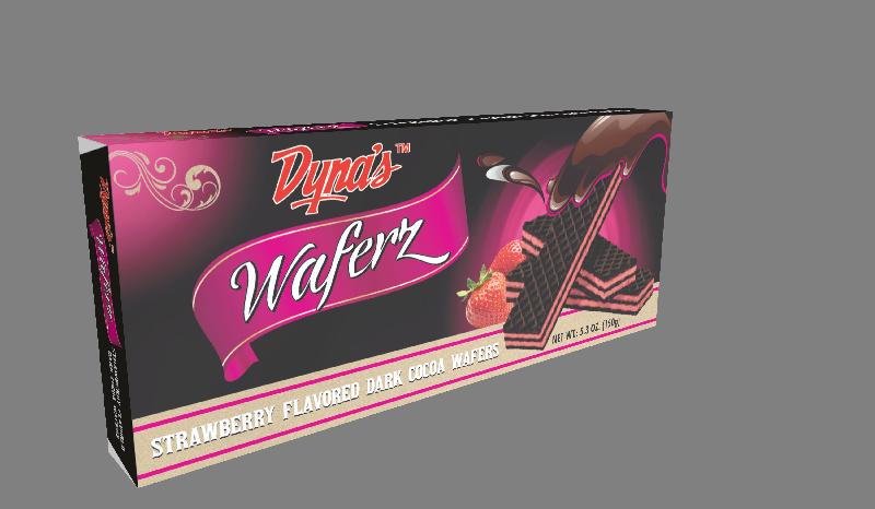 Wafers 125g Strawberry Flavor
