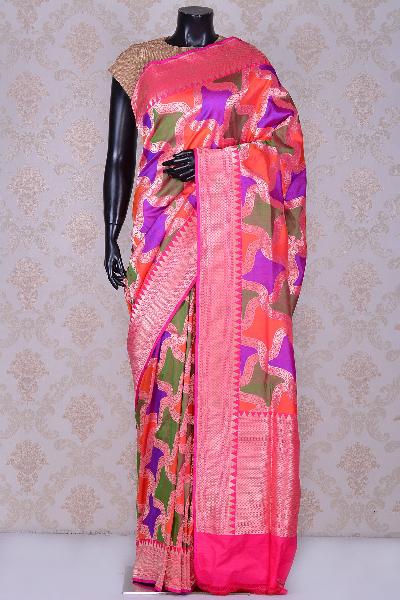 Handloom Katan Silk Saree