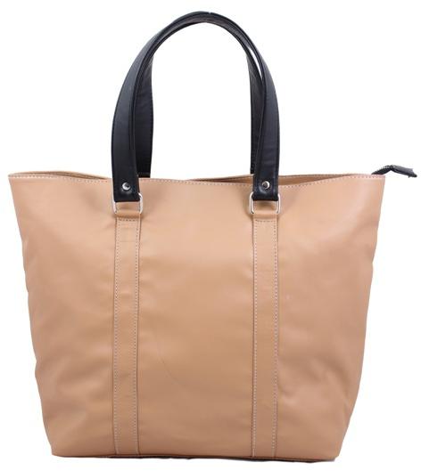 Zeppar Ladies Leather Shopper Bag, Size : 32*31