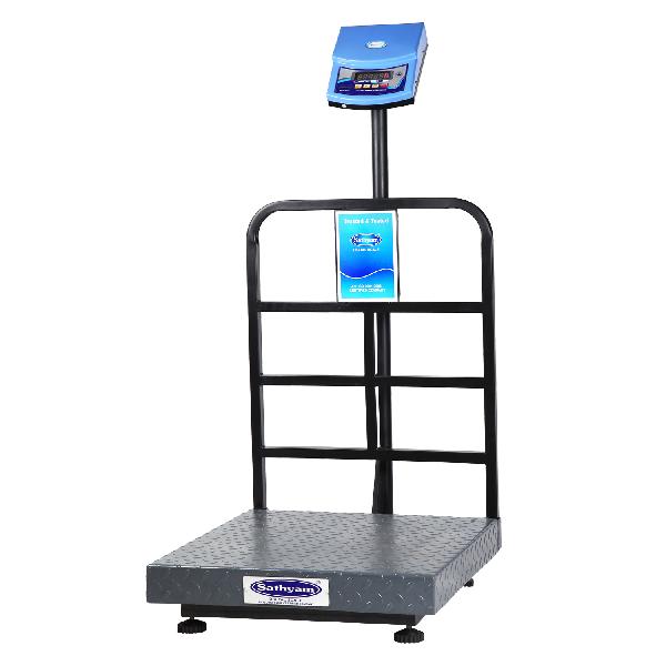 Deluxe Checkered Platform Weighing Scale, Display Type : LED