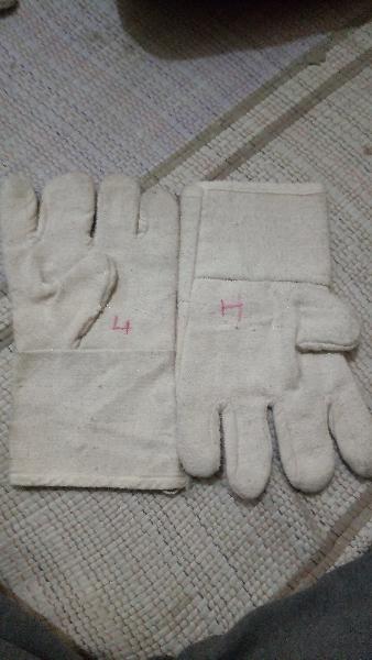 Cotton Khadi Gloves, for Domestic, Industrial, Size : M