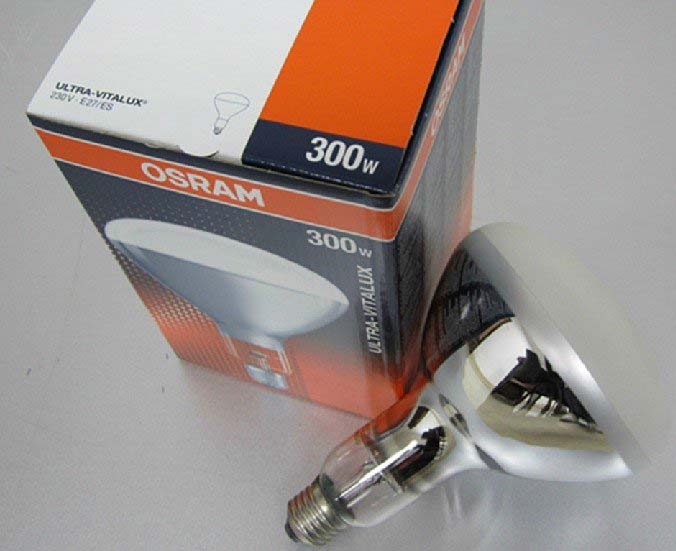 OSRAM Ultraviolet Lamp, for PHOTOTHERAPHY, Voltage : 220V, 300W