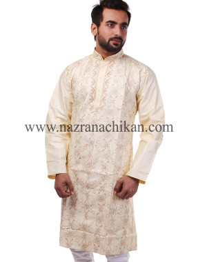 mens silk kurta