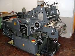 Industrial printing machine