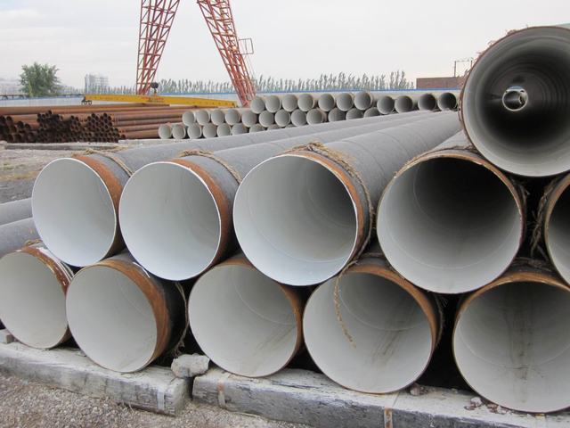 Coated pipes