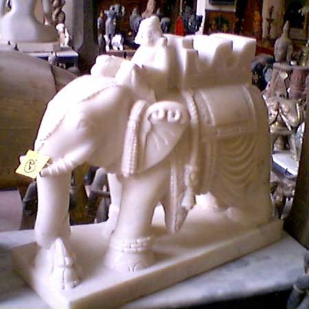 Elephant with Mahawat