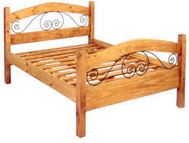 AT-WBD-06 Wooden Bed