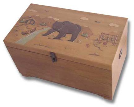 AT-WBX-08 Wooden Box