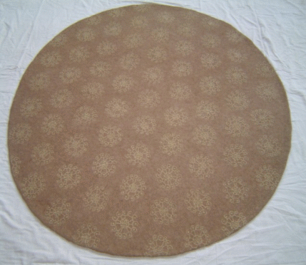 Embroidered Felt - Round
