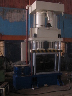hydraulic press bullet proof moulding