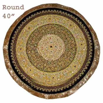 Round Jewel Carpet