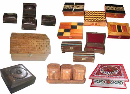 Wooden &amp; Metal Boxes