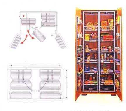 Kitchen Pantry (36 Basket)