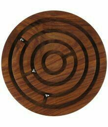 Wooden Game Plates