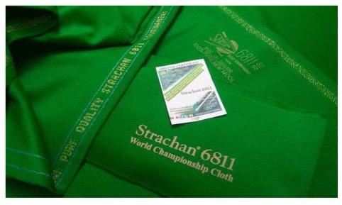 Snooker Table Strachan 6811 32 OZ Club & Tournament  Cloth