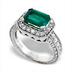 Emerald Gemstone Ring