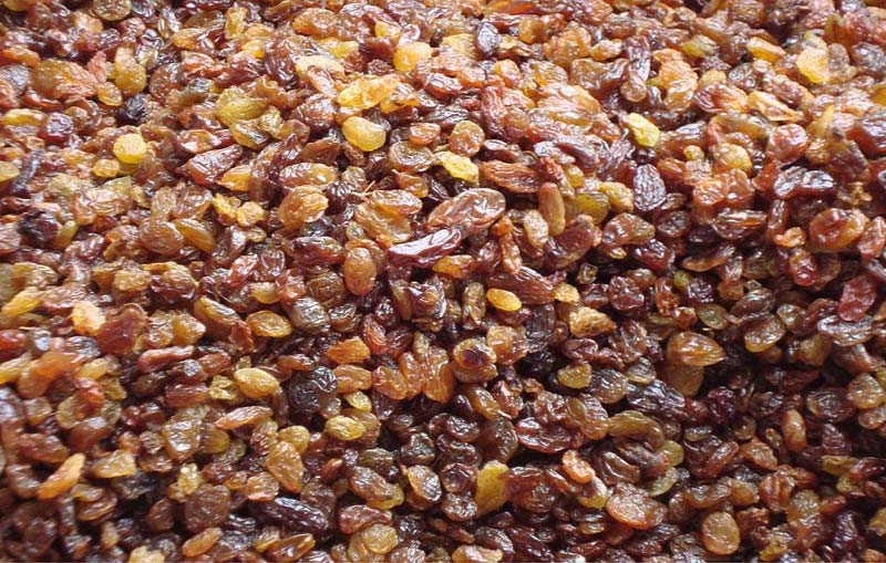 light brown Raisins