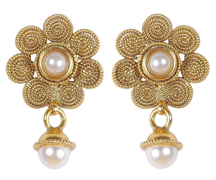 Indian Traditional Small Jhumki Style Earrings For Women