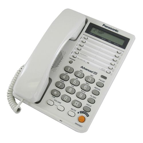 Panasonic landline phone KXT-2375, 2.5mm headphone port,speaker phone
