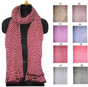 Cotton Printed Scarf (MEG - 0356A)