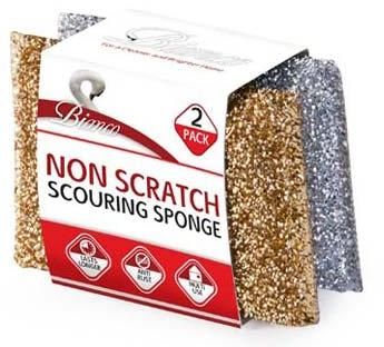 Non Scratch Scouring Sponge
