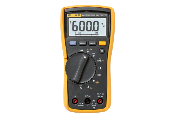 Automatic FLUKE -115 DIGITAL MULTIMETER, for Control Panels, Industrial Use, Power Grade Use, Certification : ISI Certified