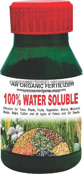 100% Water Soluble Organic Fertilizer