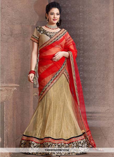 Chiffon designer lehenga choli, Size : M, XL