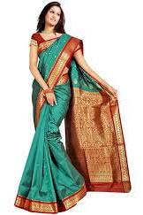 Printed Cotton silk sarees, Feature : Anti-Wrinkle, Dry Cleaning, Easy Wash