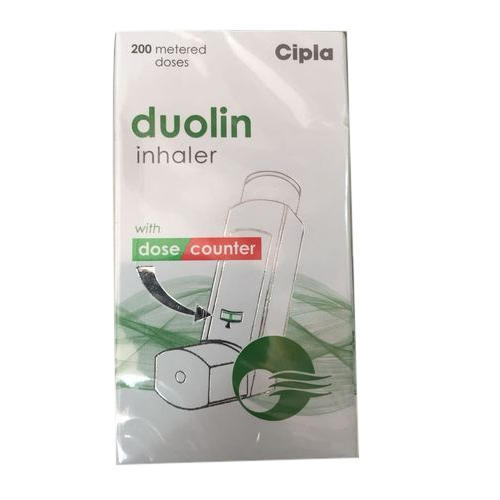 Duolin Inhaler, for Nasal Congestion, Asthma, Copd, Bronchitis, Age Group : 0-6 Yrs, 7-11 Yrs, 13-30 Yrs