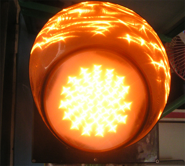 Solar Led Traffic Light Blinker