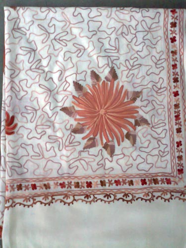 Embroidered Woolen Shawl (05)