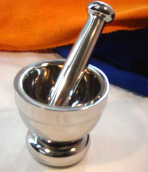 Stainless Steel Mortar & Pestle