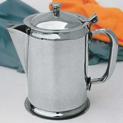 Stainless Steel Water Pitcher with Cover and Base