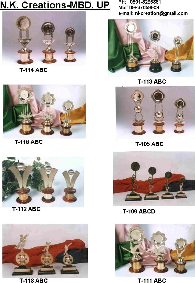 Trophies, Metal Trophies